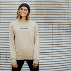 Cozy Reader Crew Neck Sweatshirt